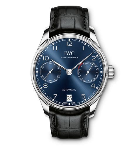 iwc portugieser blau